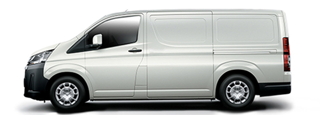 Toyota Hiace blanc