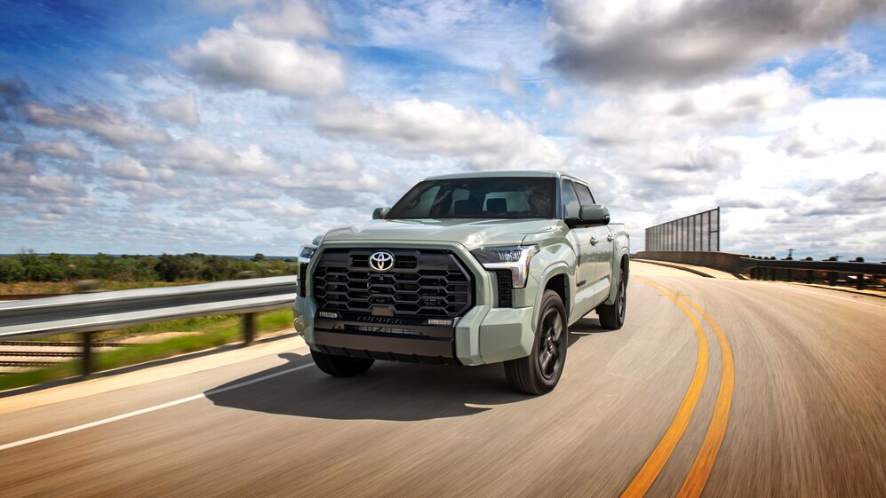 Extérieur Toyota Tundra rouge