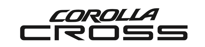 logo NEW COROLLA CROSS HYBRID