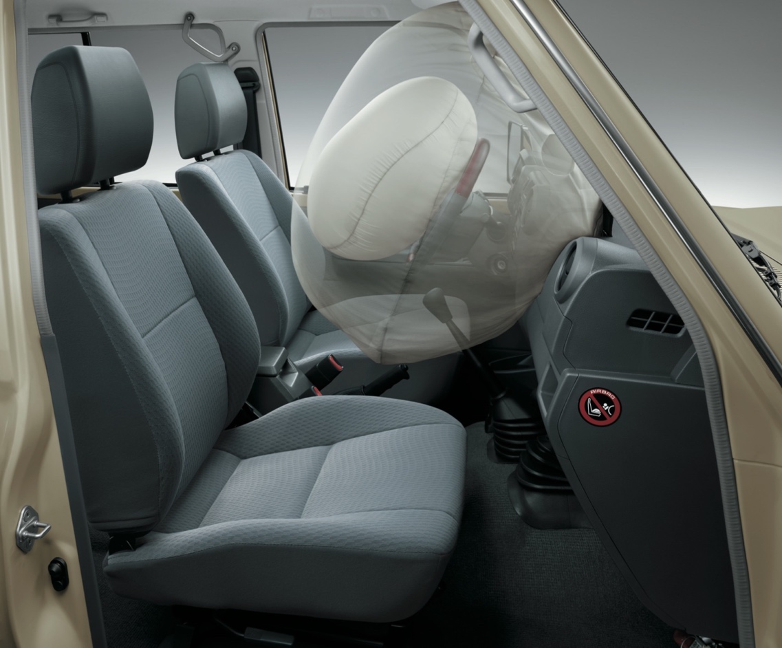 Airbags du Land Cruiser