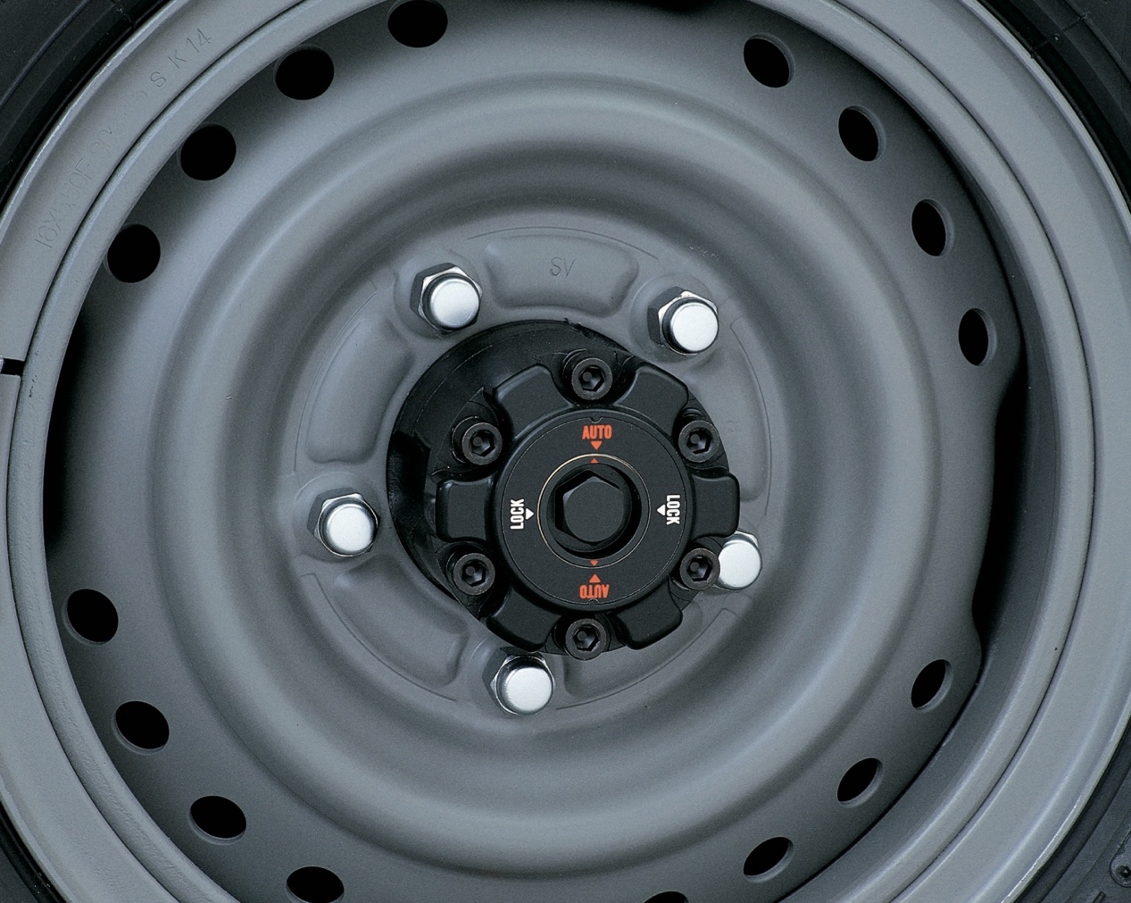 Moyeu à double mode du Land Cruiser